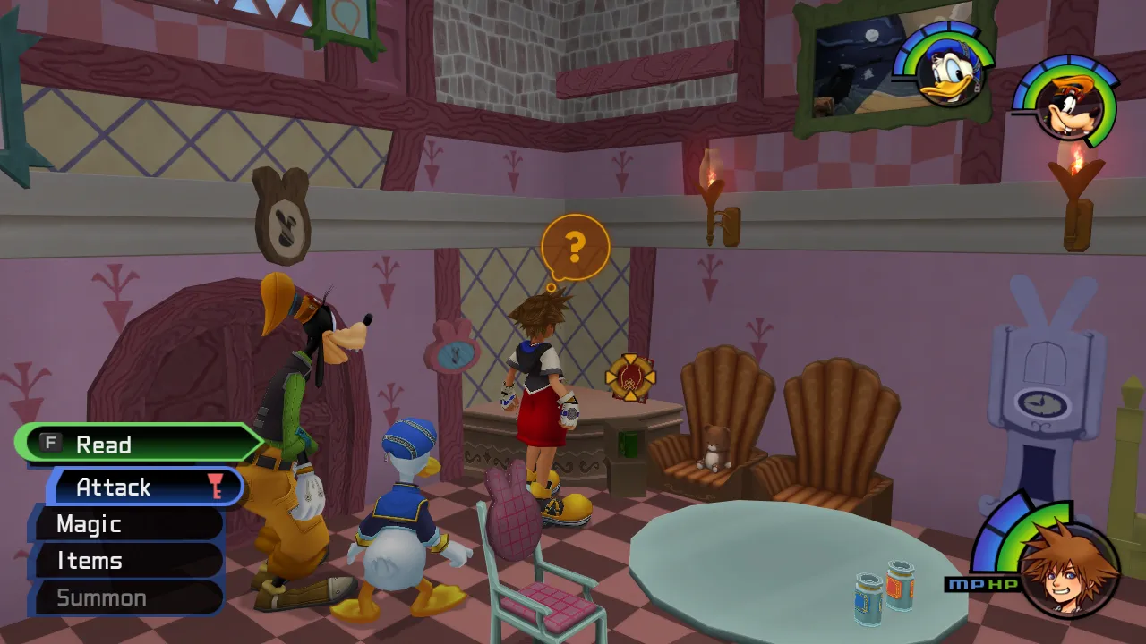 Wonderland Bizarre Room Read Book